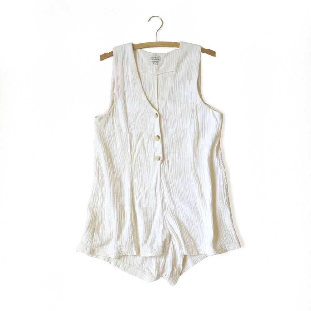 Cotton Gauze Romper (S)